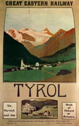 Plakat, der reklamerer for Great Eastern Railway, 1906